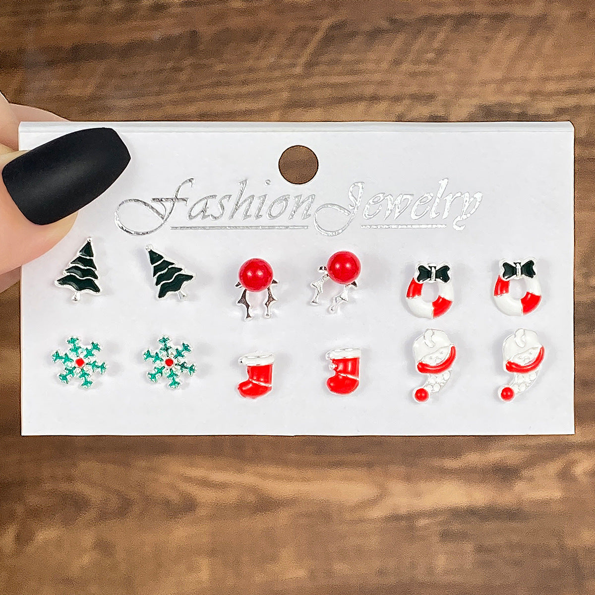 Wholesale Oil Drop Halloween Earrings Set